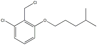 1-chloro-2-(chloromethyl)-3-[(4-methylpentyl)oxy]benzene