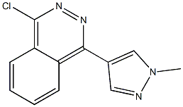 1-chloro-4-(1-methyl-1H-pyrazol-4-yl)phthalazine Structure