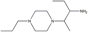 1-ethyl-2-(4-propylpiperazin-1-yl)propylamine Struktur