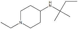 1-ethyl-N-(2-methylbutan-2-yl)piperidin-4-amine Structure