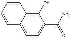 1-hydroxynaphthalene-2-carboxamide 化学構造式