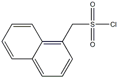 1-naphthylmethanesulfonyl chloride 化学構造式