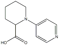 1-pyridin-4-ylpiperidine-2-carboxylic acid Structure