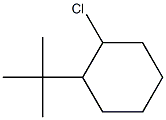 1-tert-butyl-2-chlorocyclohexane,,结构式