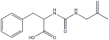 2-({[(2-methylprop-2-enyl)amino]carbonyl}amino)-3-phenylpropanoic acid