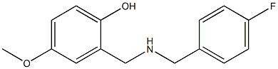 2-({[(4-fluorophenyl)methyl]amino}methyl)-4-methoxyphenol