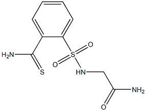  2-({[2-(aminocarbonothioyl)phenyl]sulfonyl}amino)acetamide