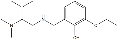 2-({[2-(dimethylamino)-3-methylbutyl]amino}methyl)-6-ethoxyphenol