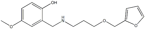 2-({[3-(furan-2-ylmethoxy)propyl]amino}methyl)-4-methoxyphenol