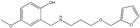  2-({[3-(furan-2-ylmethoxy)propyl]amino}methyl)-4-methoxyphenol