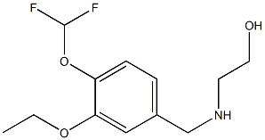 2-({[4-(difluoromethoxy)-3-ethoxyphenyl]methyl}amino)ethan-1-ol