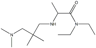 2-({2-[(dimethylamino)methyl]-2-methylpropyl}amino)-N,N-diethylpropanamide