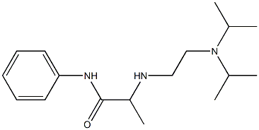 2-({2-[bis(propan-2-yl)amino]ethyl}amino)-N-phenylpropanamide