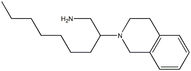 2-(1,2,3,4-tetrahydroisoquinolin-2-yl)nonan-1-amine Structure