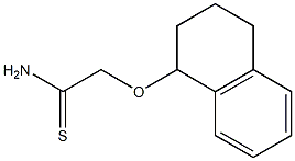 2-(1,2,3,4-tetrahydronaphthalen-1-yloxy)ethanethioamide