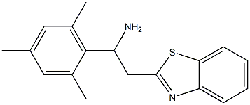 2-(1,3-benzothiazol-2-yl)-1-(2,4,6-trimethylphenyl)ethan-1-amine