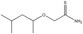 2-(1,3-dimethylbutoxy)ethanethioamide|