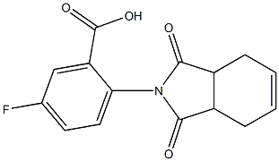  2-(1,3-dioxo-1,3,3a,4,7,7a-hexahydro-2H-isoindol-2-yl)-5-fluorobenzoic acid