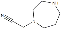 2-(1,4-diazepan-1-yl)acetonitrile Structure