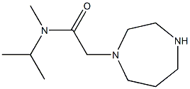 2-(1,4-diazepan-1-yl)-N-methyl-N-(propan-2-yl)acetamide Structure