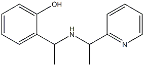 2-(1-{[1-(pyridin-2-yl)ethyl]amino}ethyl)phenol