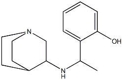 2-(1-{1-azabicyclo[2.2.2]octan-3-ylamino}ethyl)phenol