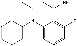 2-(1-aminoethyl)-N-cyclohexyl-N-ethyl-3-fluoroaniline