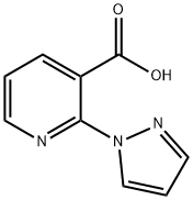 2-(1H-pyrazol-1-yl)pyridine-3-carboxylic acid,1019075-47-8,结构式