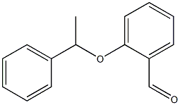 2-(1-phenylethoxy)benzaldehyde,,结构式