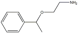 2-(1-phenylethoxy)ethan-1-amine 结构式