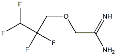 2-(2,2,3,3-tetrafluoropropoxy)ethanimidamide Struktur