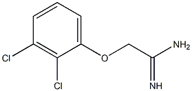 2-(2,3-dichlorophenoxy)ethanimidamide,,结构式