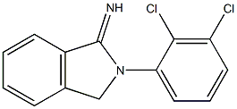 2-(2,3-dichlorophenyl)-2,3-dihydro-1H-isoindol-1-imine,,结构式