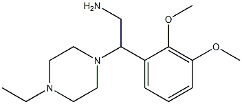 2-(2,3-dimethoxyphenyl)-2-(4-ethylpiperazin-1-yl)ethanamine|
