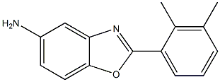 2-(2,3-dimethylphenyl)-1,3-benzoxazol-5-amine,,结构式