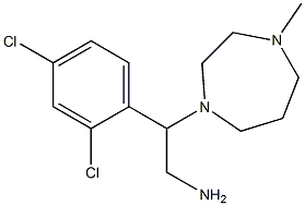 2-(2,4-dichlorophenyl)-2-(4-methyl-1,4-diazepan-1-yl)ethan-1-amine Structure
