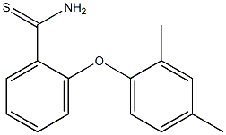 2-(2,4-dimethylphenoxy)benzene-1-carbothioamide