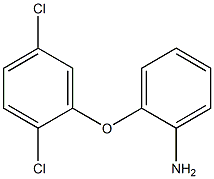 2-(2,5-dichlorophenoxy)aniline Structure