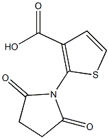 2-(2,5-dioxopyrrolidin-1-yl)thiophene-3-carboxylic acid Structure