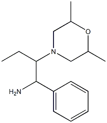  2-(2,6-dimethylmorpholin-4-yl)-1-phenylbutan-1-amine