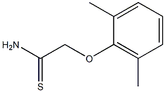 2-(2,6-dimethylphenoxy)ethanethioamide 结构式