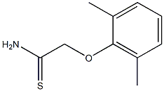 2-(2,6-dimethylphenoxy)ethanethioamide,,结构式