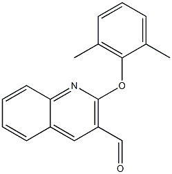 2-(2,6-dimethylphenoxy)quinoline-3-carbaldehyde|