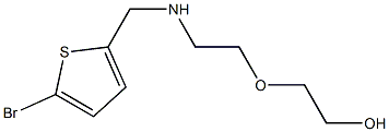 2-(2-{[(5-bromothiophen-2-yl)methyl]amino}ethoxy)ethan-1-ol|