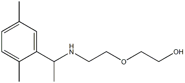 2-(2-{[1-(2,5-dimethylphenyl)ethyl]amino}ethoxy)ethan-1-ol