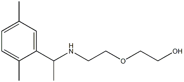  2-(2-{[1-(2,5-dimethylphenyl)ethyl]amino}ethoxy)ethan-1-ol