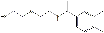 2-(2-{[1-(3,4-dimethylphenyl)ethyl]amino}ethoxy)ethan-1-ol|