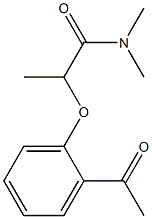 2-(2-acetylphenoxy)-N,N-dimethylpropanamide