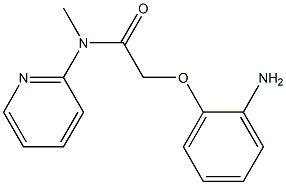 2-(2-aminophenoxy)-N-methyl-N-(pyridin-2-yl)acetamide|