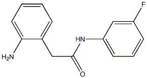 2-(2-aminophenyl)-N-(3-fluorophenyl)acetamide